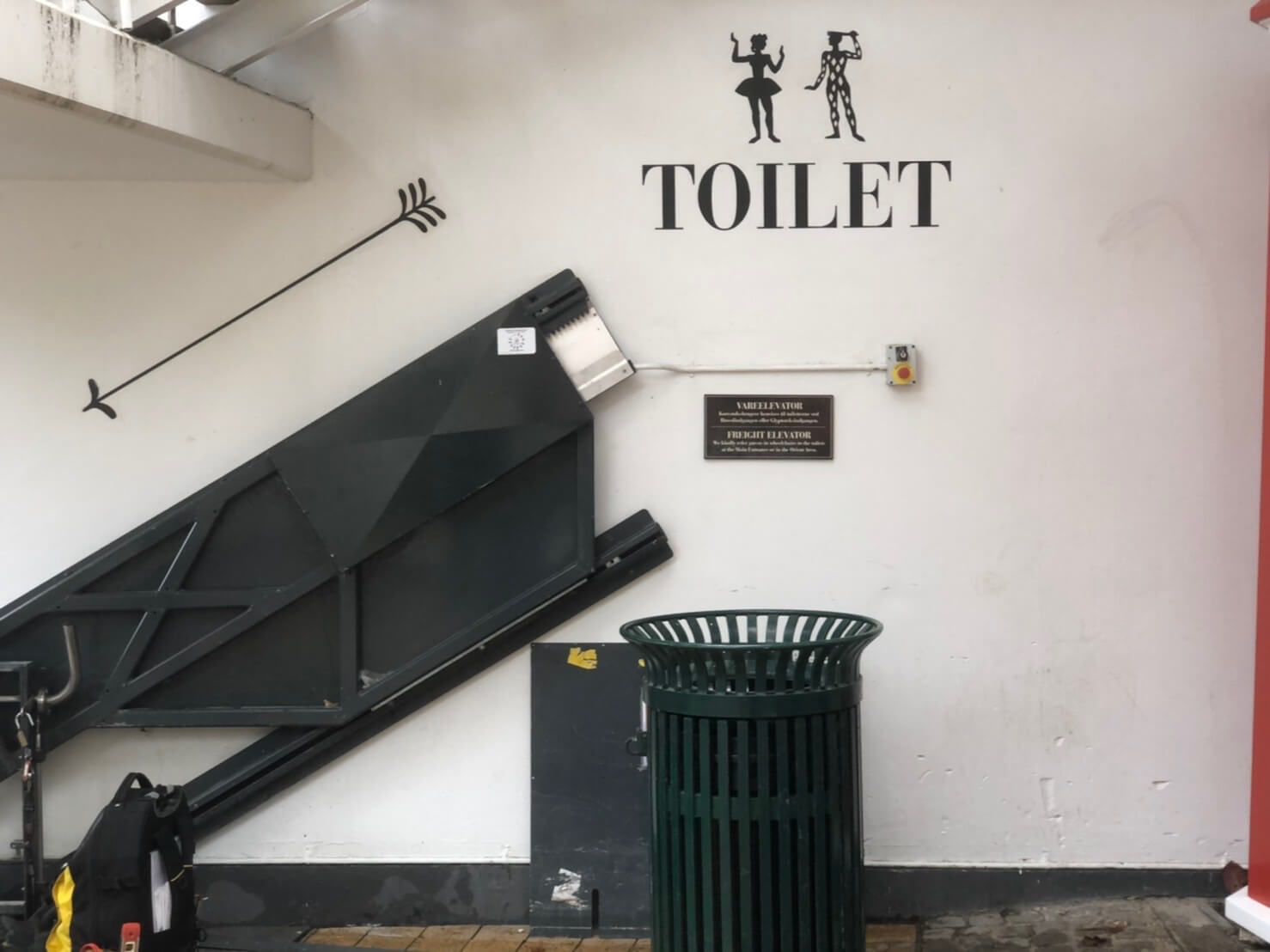 チボリ公園のトイレ
