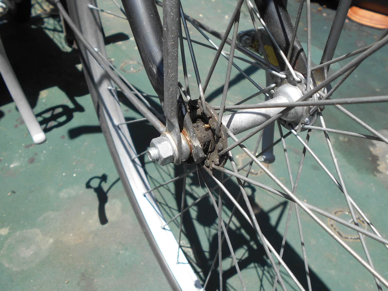 自転車のスポーク